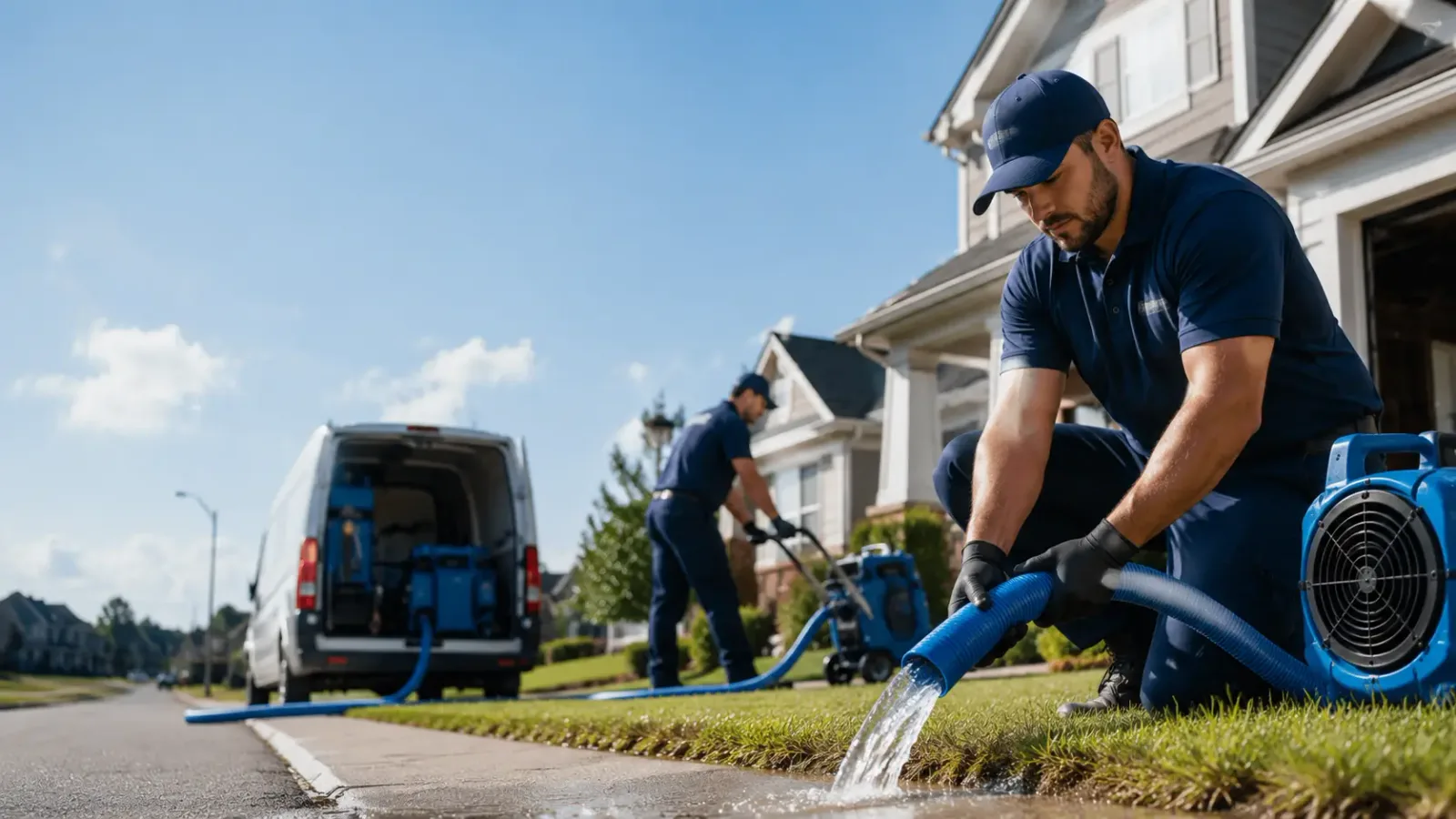Flood Damage Restoration in Economy, IN
